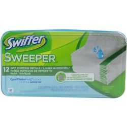 Swiffer Wet Jet - Disposable Cloths (12)
