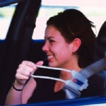 Easy Reach Seat Belt Handle